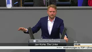 Jan Korte, DIE LINKE: Arbeitsgremien einsetzen und Verantwortung übernehmen