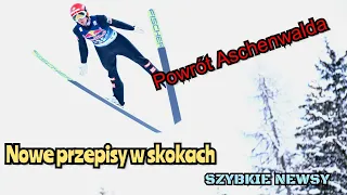 Nowe przepisy w skokach narciarskich, Kadry Austrii, Niemiec i Słowenii | SZYBKIE NEWSY