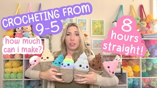 Crocheting for 8 Hours Straight: How Much Can I Make?