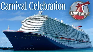 CARNIVAL CELEBRATION FULL SHIP TOUR 2023 | ULTIMATE CRUISE SHIP TOUR OF ALL PUBLIC AREAS | NEW SHIP