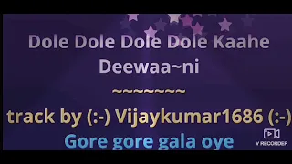 Sholay Sholay Teri Jawani karaoke with female voice locket Lata Rafi