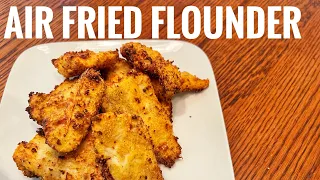 AIR FRIED CRISPY FLOUNDER | Instant Vortex | Seafood | Family Recipe  | Soul Food