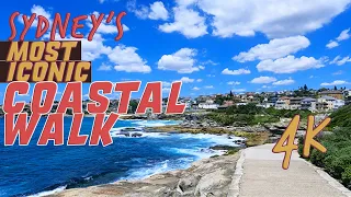 Bondi to Coogee Coastal Walk - 4K