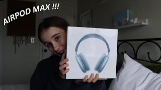 mini vlog | AIRPOD MAX UNBOXING YAY + mini review !!