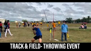 THROWING EVENT I JUMPING EVENT I Track & Field I MUNICIPAL SPORTS MEET Tigbauan Iloilo Philippines