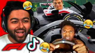 REACTING TO FUNNY F1 TIKTOKS FROM THIS YEAR!