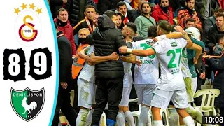 Galatasaray 3-3 Denizlispor (5-6 Penaltılar Ziraat Türkiye Kupası 5. Tur)