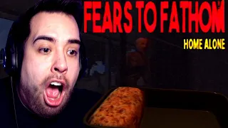 DONT OPEN THE DOOR WHAT EVER YOU DO! | Fears To Fathom: Home Alone