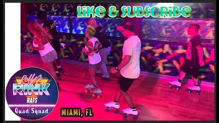 Miami Bass and Old School Every Monday Night at Super Wheels Adult Night: Roller Rink Rats Florida