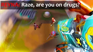 RAZE, ARE YOU ON DRUGS!?