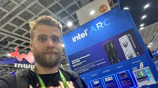Видеокарты Intel ARC на COMPUTE 2024! 🦋