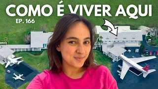 VOCÊ PRECISA ter um AVIÃO na GARAGEM para MORAR AQUI. EP. 166