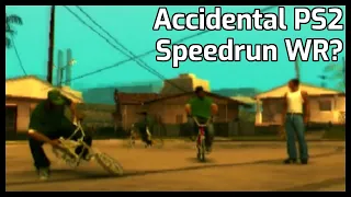 Accidentally Getting GTA:SA PS2 Speedrun World Record