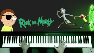 Evil Morty's Theme - Rick and Morty - Piano Solo