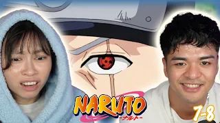 THE SHARINGAN! Naruto Episode 7 + 8 REACTION + REVIEW!