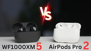 سماعة سوني WF1000XM5 ضد سماعة ابل AirPods Pro 2 | مقارنة شاملة مهمة قبل الشراء ..