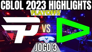 PAIN vs LOUD Melhores Momentos do Jogo 3 CBLOL 2023: 1ª Etapa - Playoffs - Md5