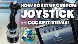 HOW TO SET UP MSFS 2020 CUSTOM JOYSTICK COCKPIT CAMERA VIEWS | FULL TUTORIAL!