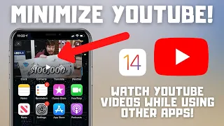 How to Watch YouTube Videos While Using Other Apps on iPhone! (2024)