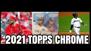 💥TOP ROOKIE REFRACTORS HIT💥♦️2021 TOPPS CHROME BLASTER BOX BASEBALL CARDS♦️