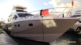 2020 CL Yachts CLA 76 Luxury Yacht - Deck and Interior Walkaround - 2019 Fort Lauderdale Boat Show