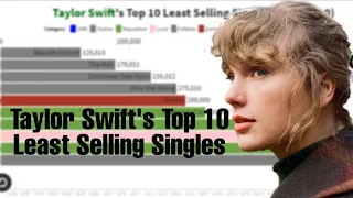 Taylor Swift's Top 10 Least Selling Singles (2006-2020)