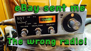 eBay sent the wrong Radio!