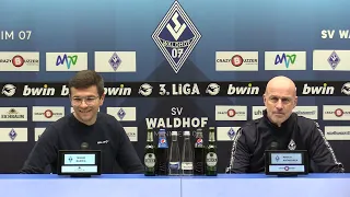 3. Liga | 36. Spieltag | FC Ingolstadt 04 - SV Waldhof | Pressekonferenz vor dem Spiel