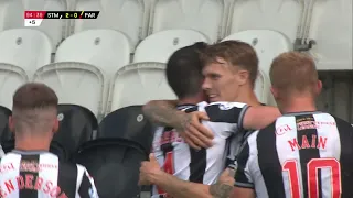 Joe Shaughnessy scores late goal to ensure St Mirren seeding in Premier Sports Cup draw