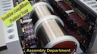 Boulder Amplifiers Factory Tour -   Assembly Department - Best Home Audio