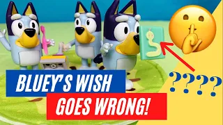 BLUEY'S WISH GOES WRONG | Pretend Play with Bluey Toys | Disney Junior | ABC Kids
