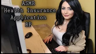 ASMR Health Insurance Application Roleplay (Typing Sounds, Soft Spoken)