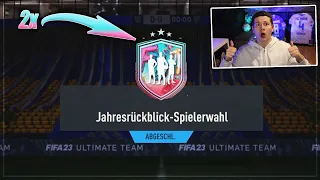 ich öffne 2x den FUT BIRTHDAY JAHRESRÜCKBLICK PLAYER PICK!😍 Year In Review Player Pick sbc😱| FIFA 23