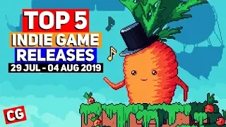Top 5 BEST NEW Indie Game Releases: 29 Jul - 04 Aug 2019 (Upcoming Indie Games)