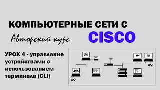 Компьютерные сети с CISCO - УРОК 4 из 250 - Управление устройствами с использованием терминала (CLI)