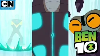 Ben 10 (Reboot) All Omni-Enhanced Aliens Transformation Sequences