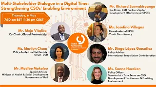 #EffectivenessinAction: Multi-Stakeholder Dialogue in a Digital Time (Webinar)