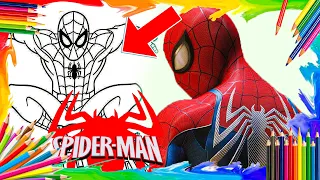 🎨 Spiderman Coloring Adventure | Unleash Your Creativity with Spider! 🕷️✨