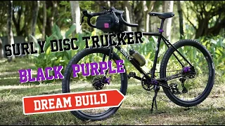 DREAM BUILD - Surly Disc Trucker Black & Purple