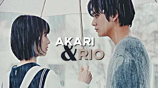 rio + akari | omoi omoware, furi furare