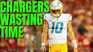 Chargers Wasting Justin Herbert's Time
