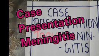 meningitis case presentation | ncp | meningistis full study