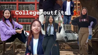 College outfits of the WEEK❤🍃/ Cold chilly weather in JOTSOMA Kohima🌫