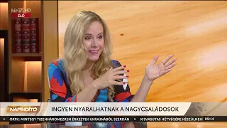 Napindító - Ingyen nyaralhatnak a nagycsaládosok - HÍR TV