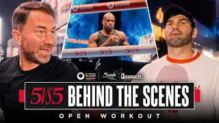 Behind the Scenes | Queensberry vs Matchroom 5v5 Open Workout