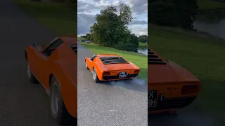 Lamborghini MIURA Acceleration sounds Amazing! #automobile #lamborghini #miura #lamborghinimiura