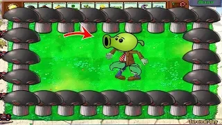 Plants vs Zombies Minigames Zombotany 2 - 9999 Doom-shroom vs All Zombies
