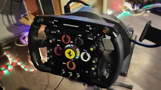 My thrustmaster tx with F1 wheel setup