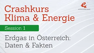 Crashkurs Energie & Klima | Erdgas in Österreich: Daten & Fakten | Session 1