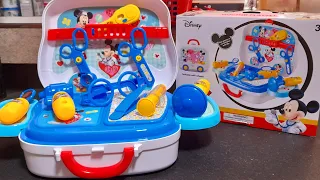 15 mins satisfying with unboxing Disney Mickey Mouse doctor playset |asmr